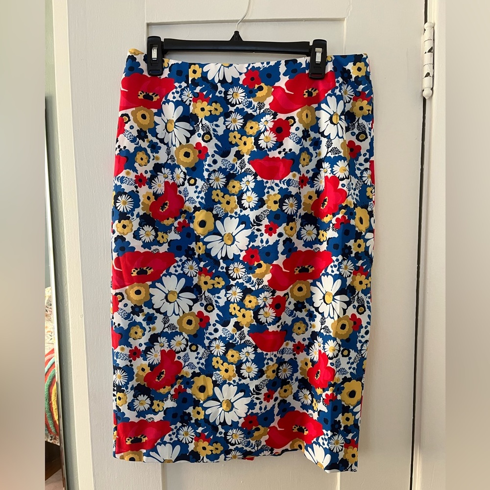 NWT Sweet Salt Modest Floral Skirt size M
